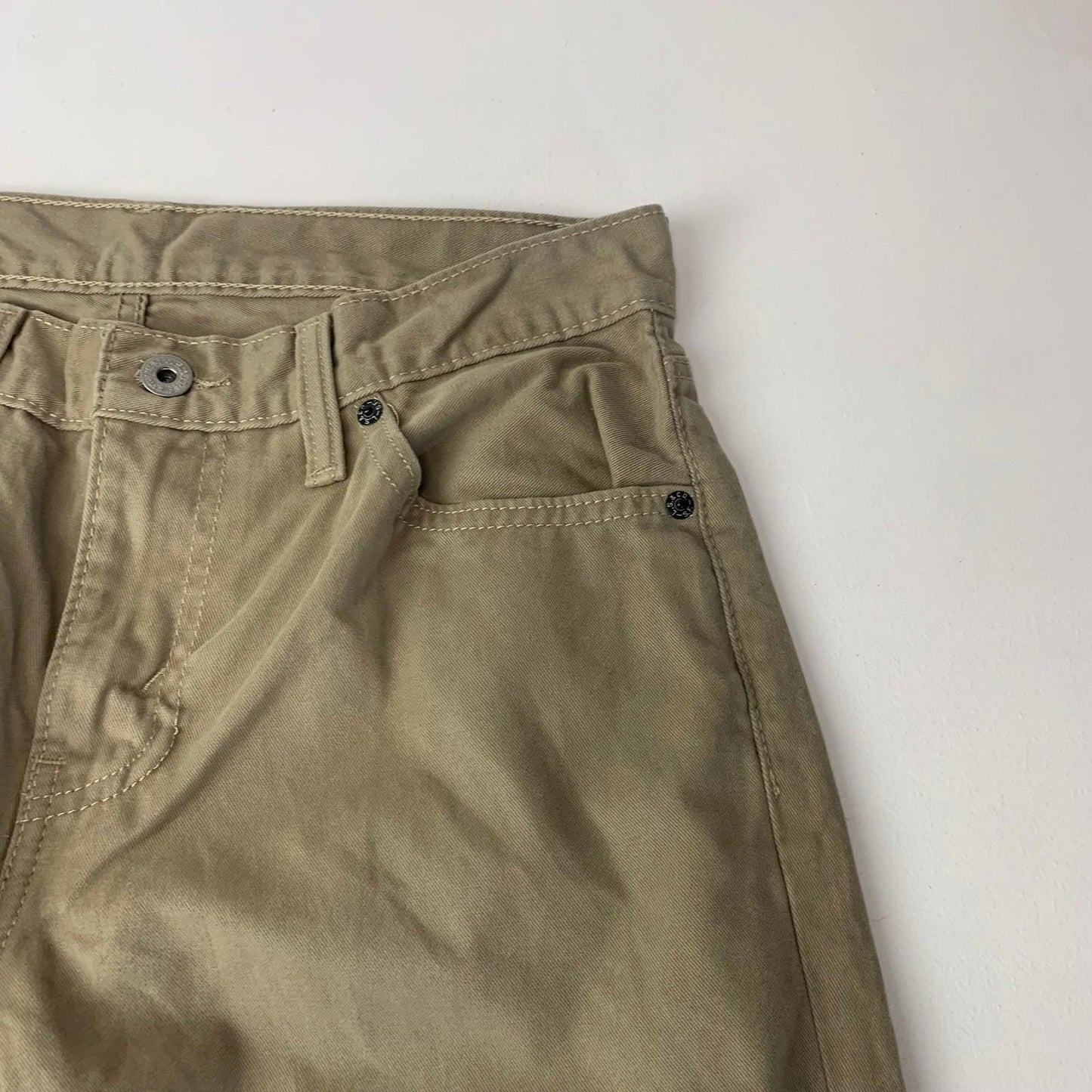 Levi's 511 Slim Fit Chino Trousers Beige Men's W30 L30