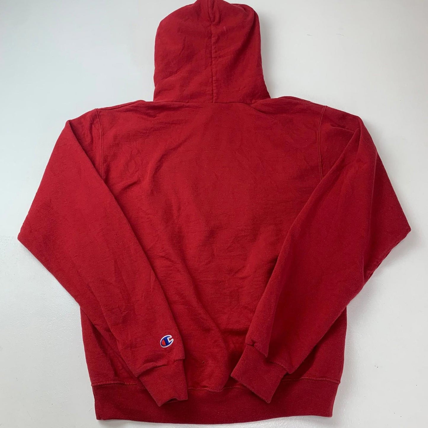 CHAMPION Hoodie Pullover Saint College SMC Red Women S