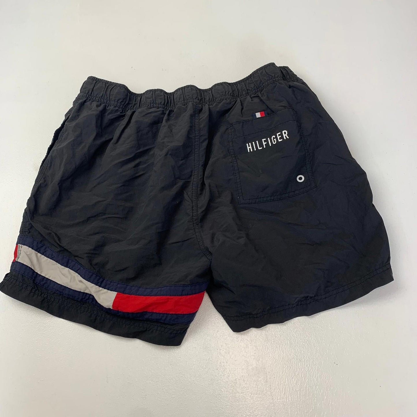 TOMMY HILFIGER Swim Shorts Classic Colourblock Black Mens Large
