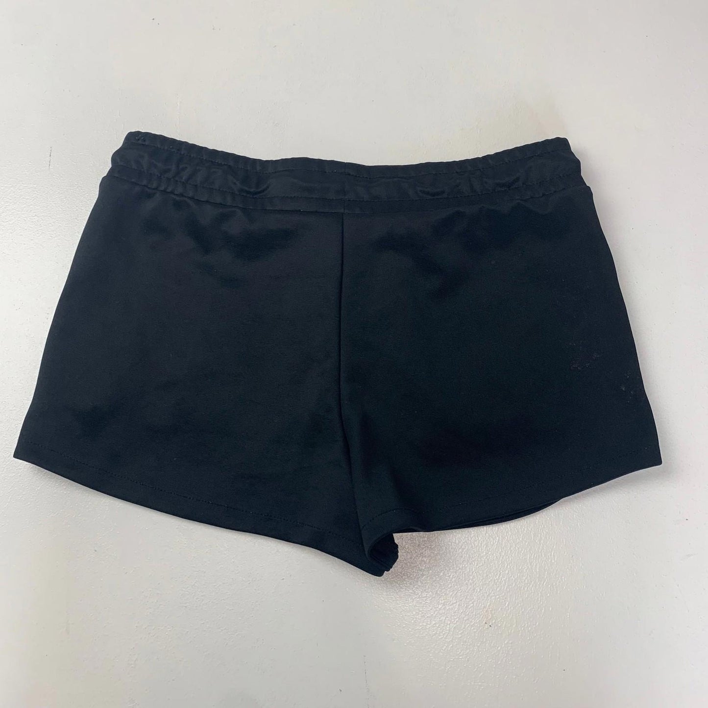 NIKE AIR Athletic Activewear Shorts Black Stripe Women Label Size S