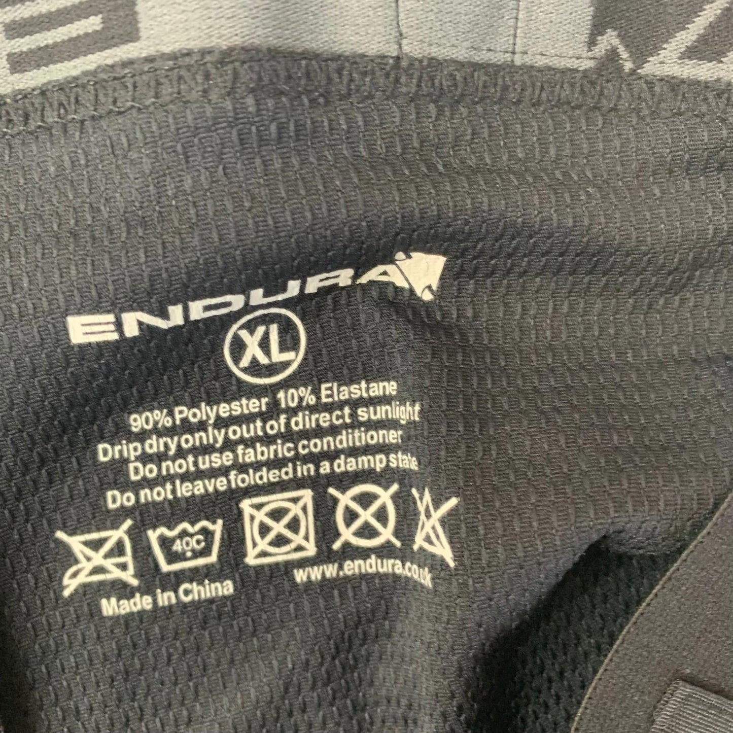 Endura Cycling Shorts Athletic Black Mens XL
