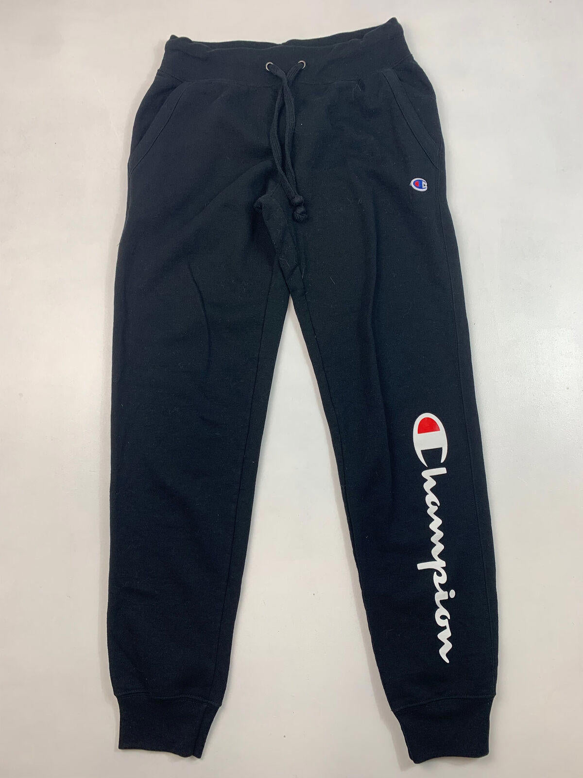 Women’s CHAMPION Joggers / Small / Black / Short Leg / Jogging Bottoms