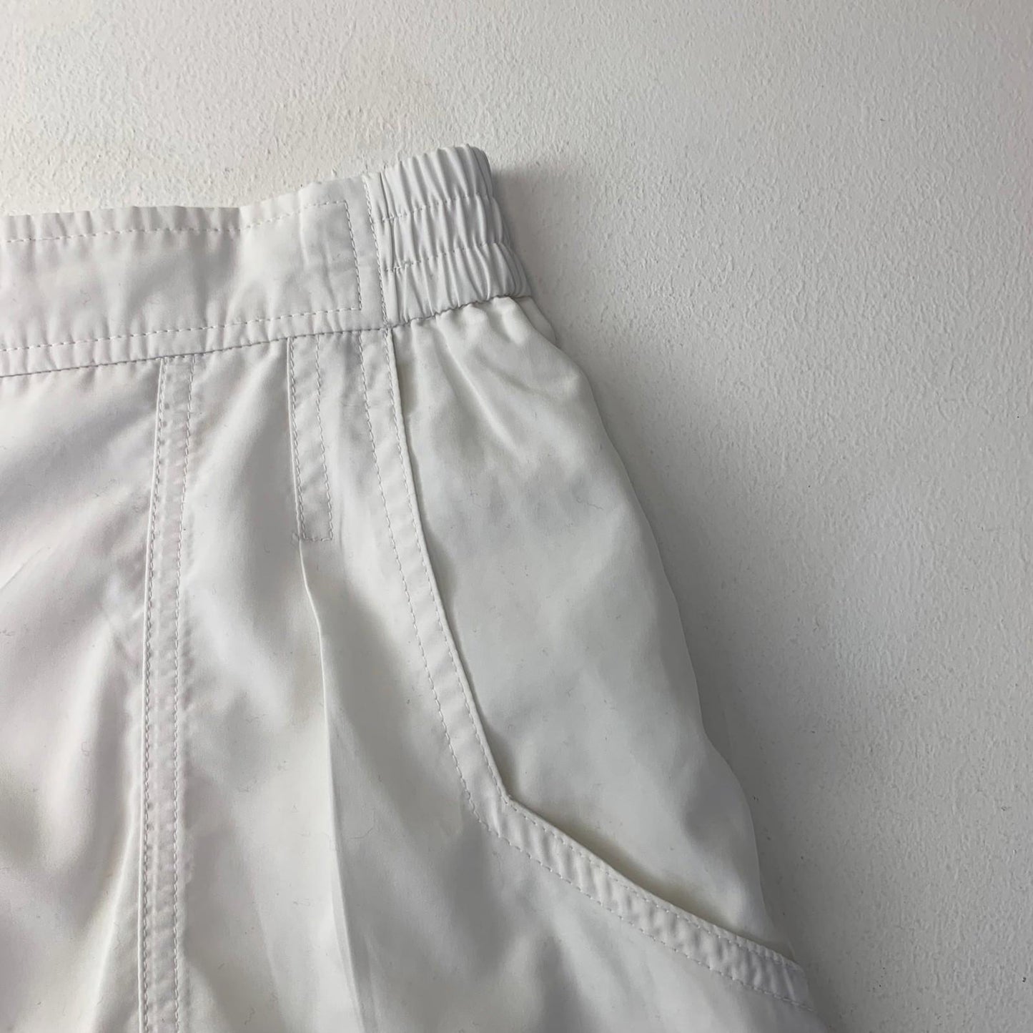 Adidas Vintage Tennis Shorts Retro Sports White Women UK 10
