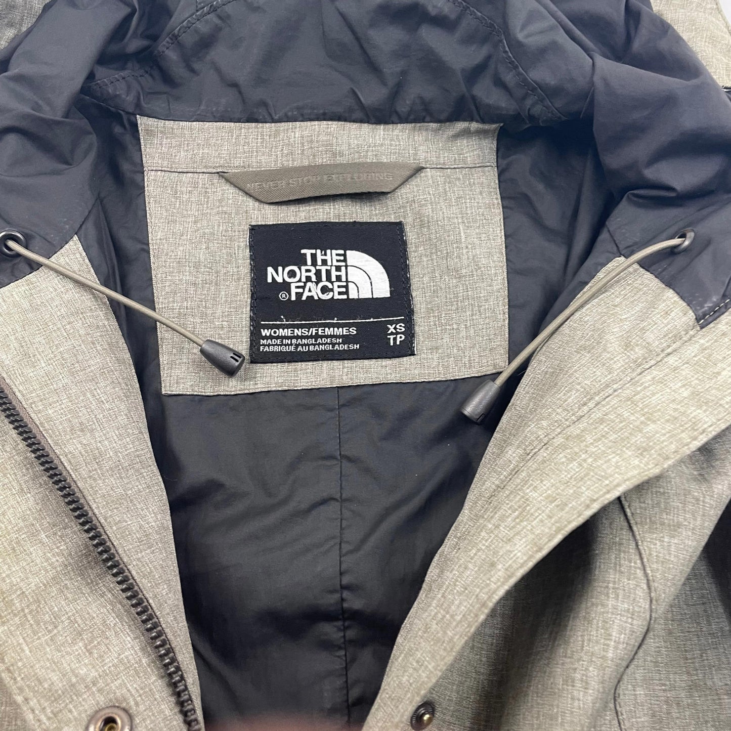 Women’s THE NORTH FACE Green - Grey Hyvent Jacket , Size XS