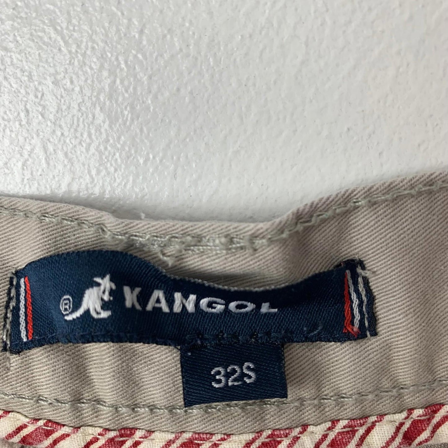 Kangol Chino Shorts Casual Beige Mens 32S