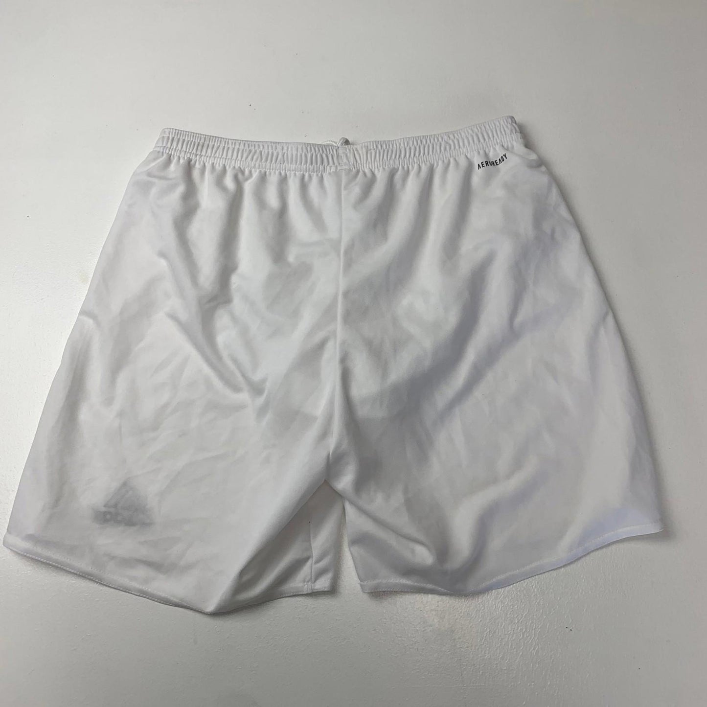 ADIDAS Aeroready Athletic Shorts Breathable Lightweight White Mens L
