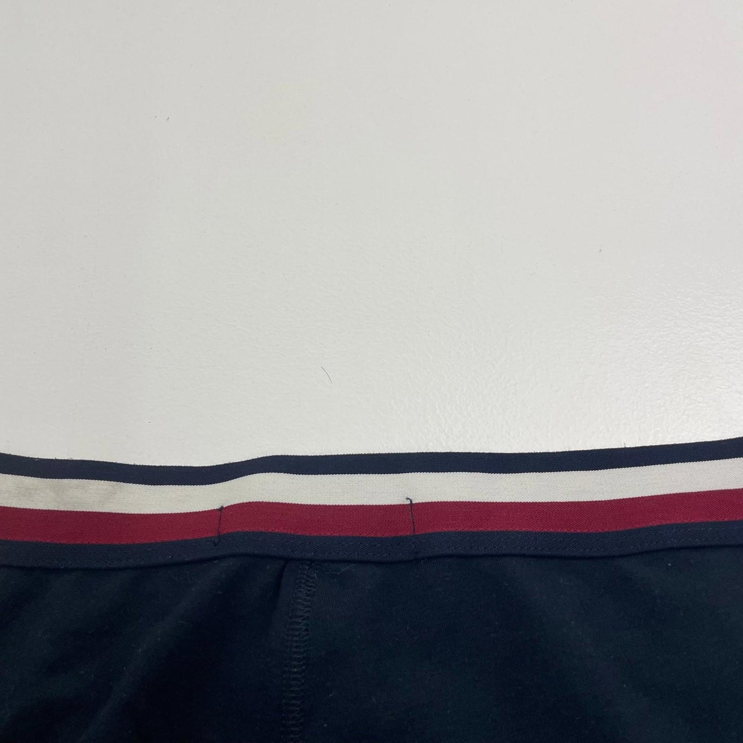 Tommy Hilfiger Shorts Logo Navy Blue Elastic Waist Mens M