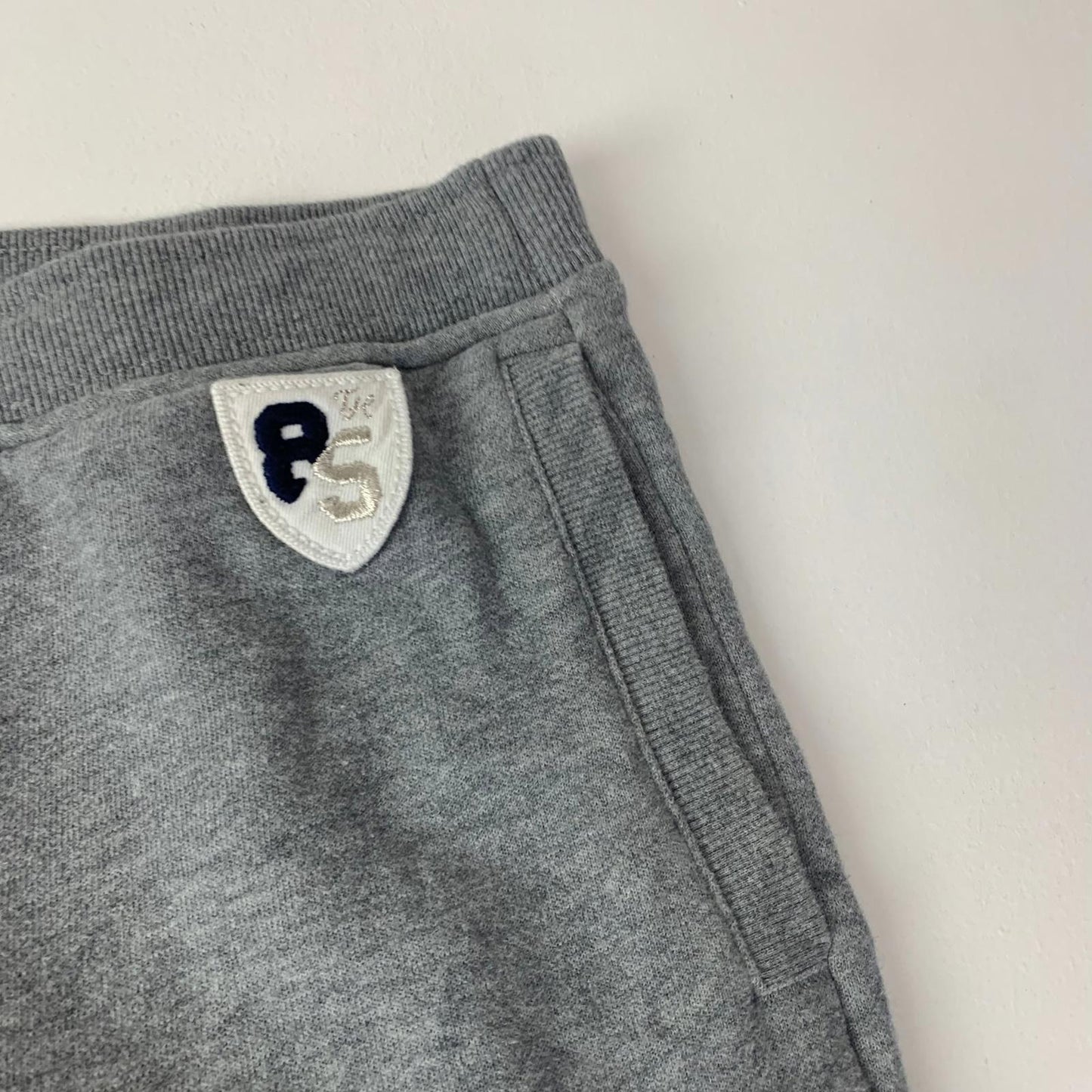 Tommy Hilfiger Sweatpants Joggers Grey Ribbed Cuffs Drawstring Women Large