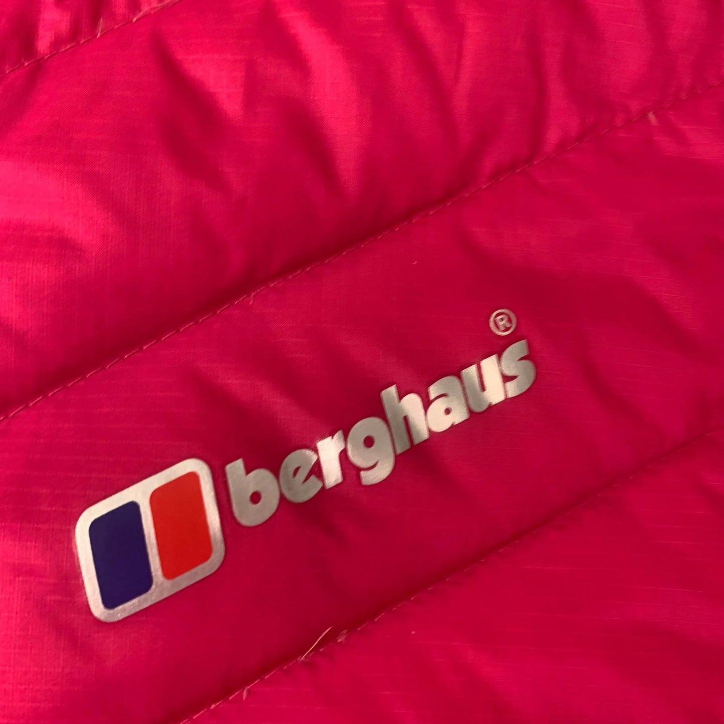 Berghaus Hydrodown 600 Quilted Jacket Red Insulated Women's UK 12