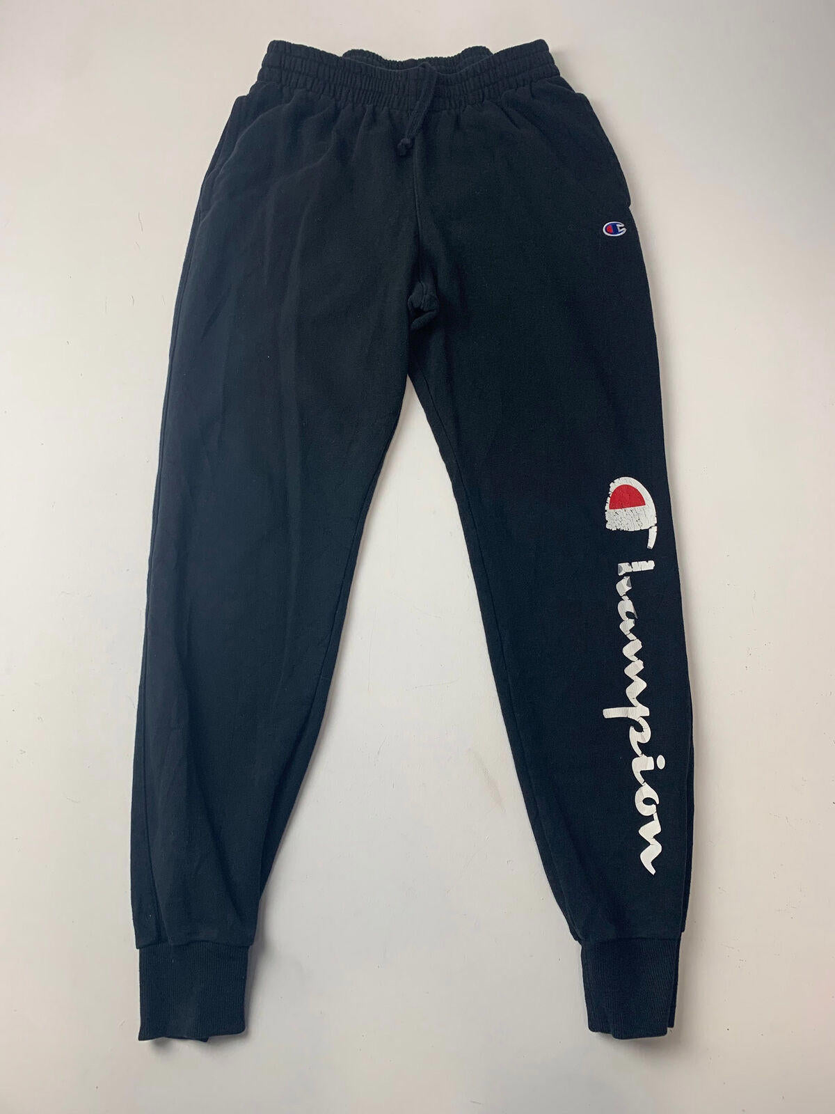 Men’s CHAMPION Jogging Bottoms / Black / Small / Joggers / Sweatpants