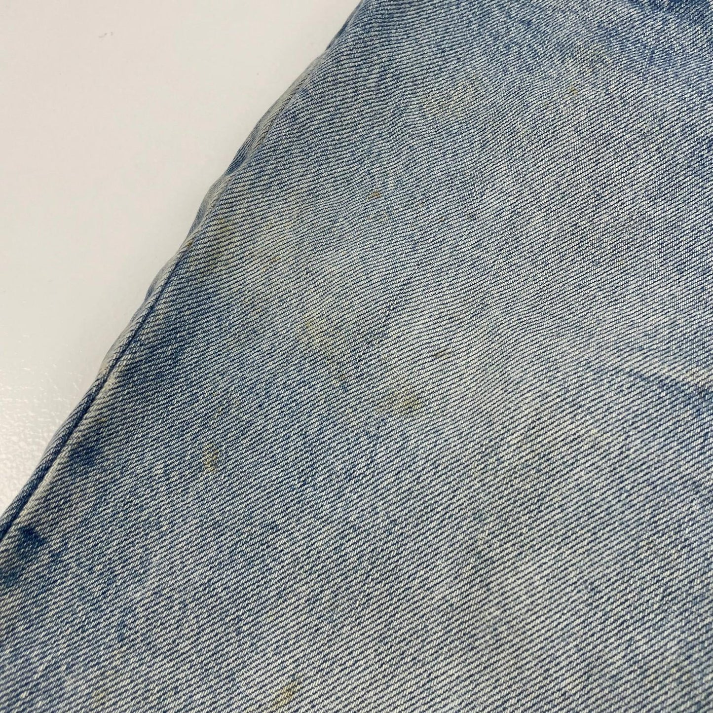 Levi's 501 Original Straight Leg Vintage Washed Denim Jeans Blue Mens W34 X L32