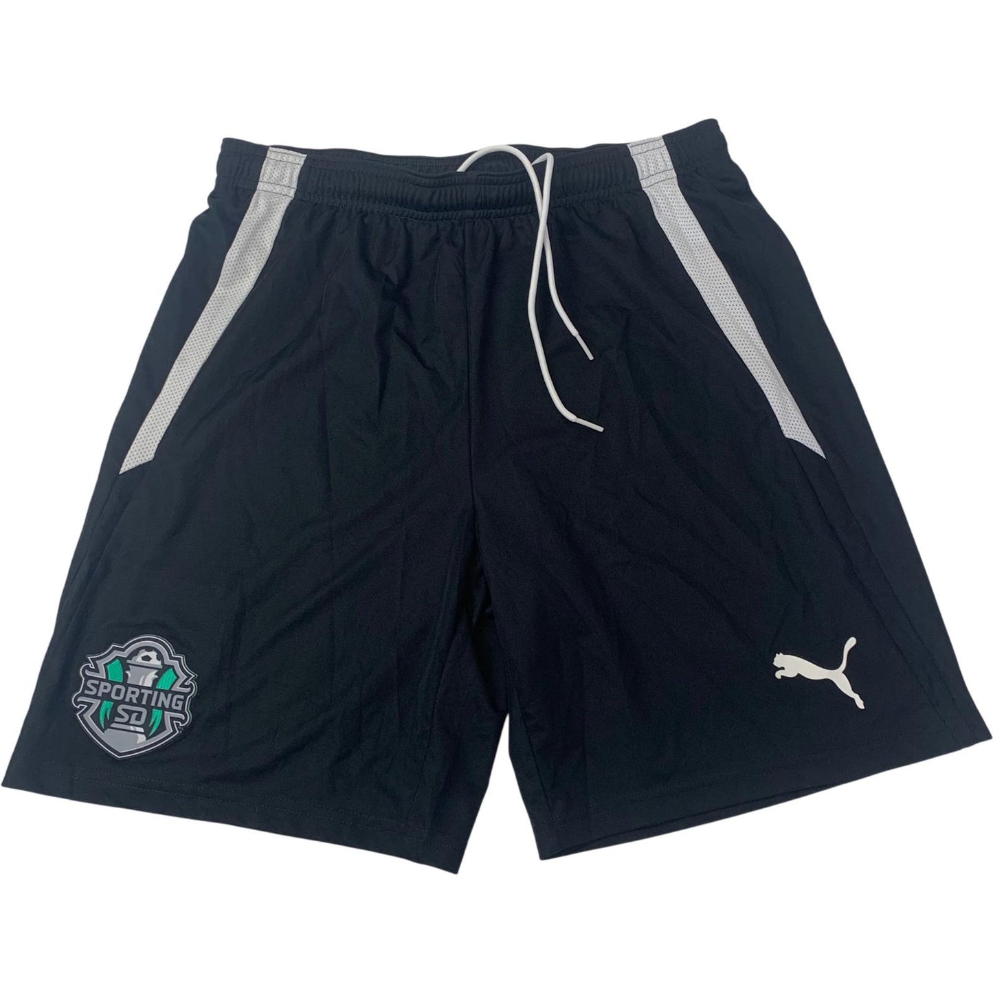 PUMA Sporting Shorts Black DRYCELL Football Mens Medium Size