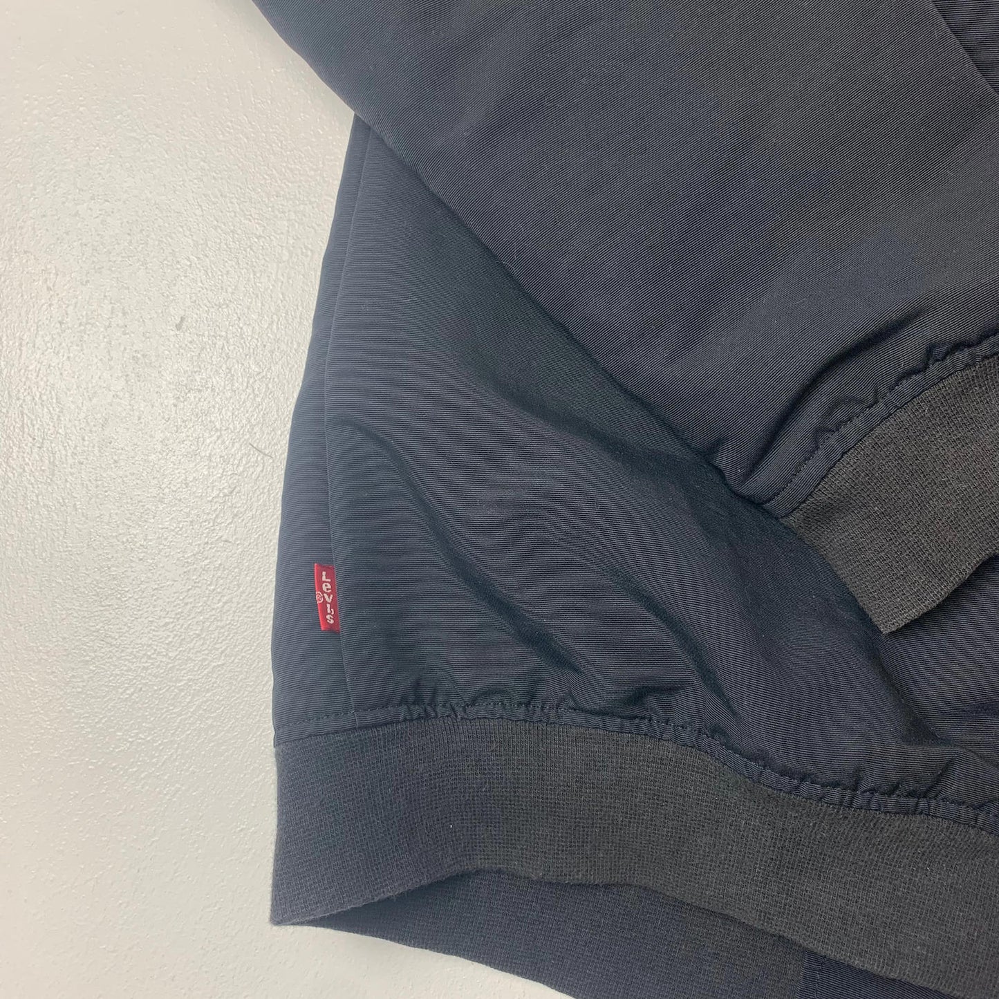 Mens LEVIS Bomber Jacket / Black / Medium