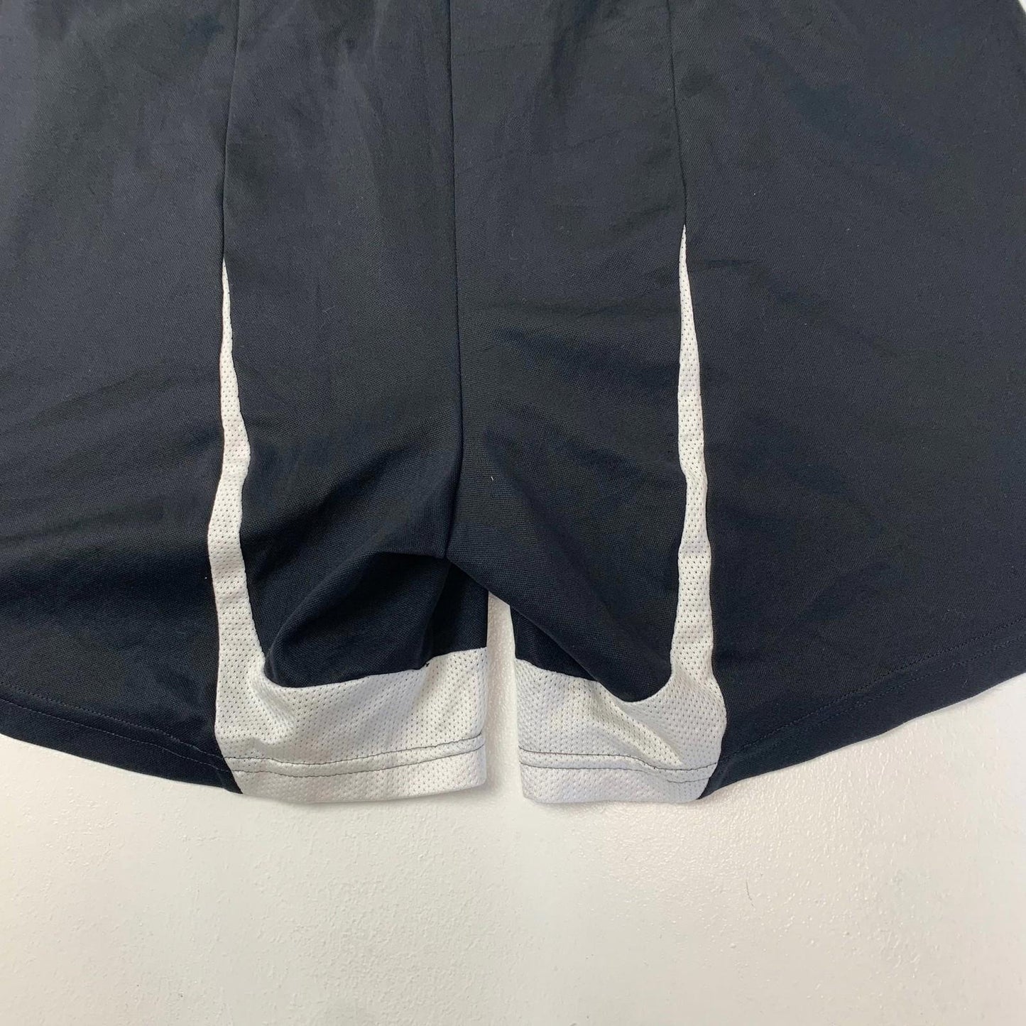 ADIDAS Formotion Athletic Shorts Black White Stripes Mens L