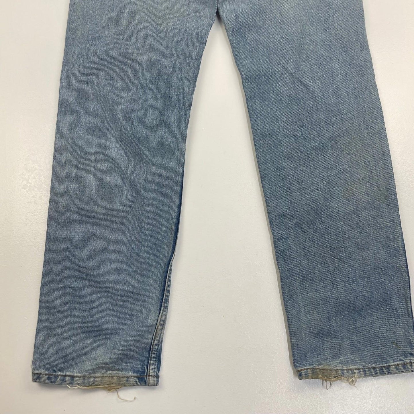 Levi's 501 Original Straight Leg Vintage Washed Denim Jeans Blue Mens W34 X L32