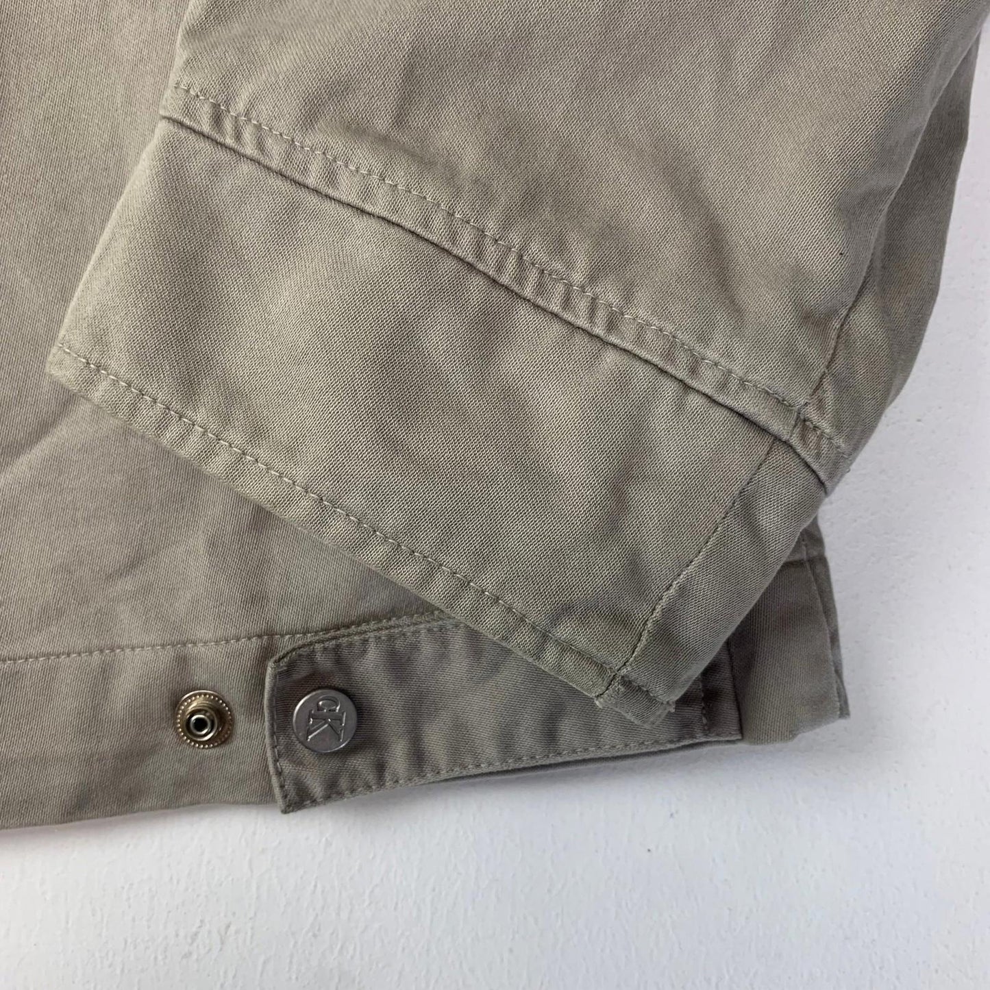 Calvin Klein Jeans Harrington Jacket Casual Green Mens XL