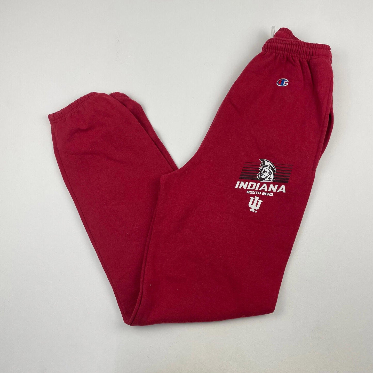 Men’s CHAMPION USA NFL Red Indiana State Joggers , Size Small