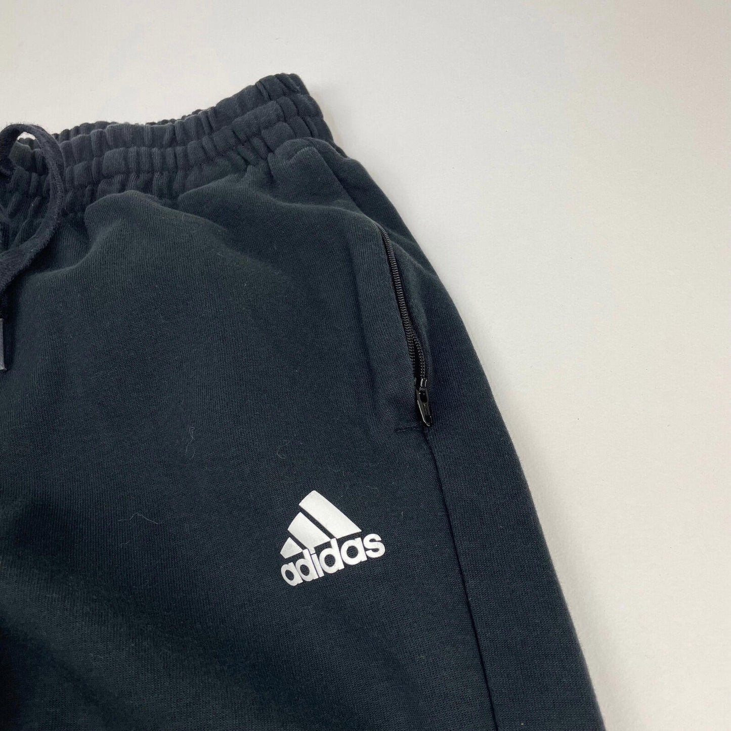 Mens ADIDAS Black Joggers , Sweatpants , Size Small