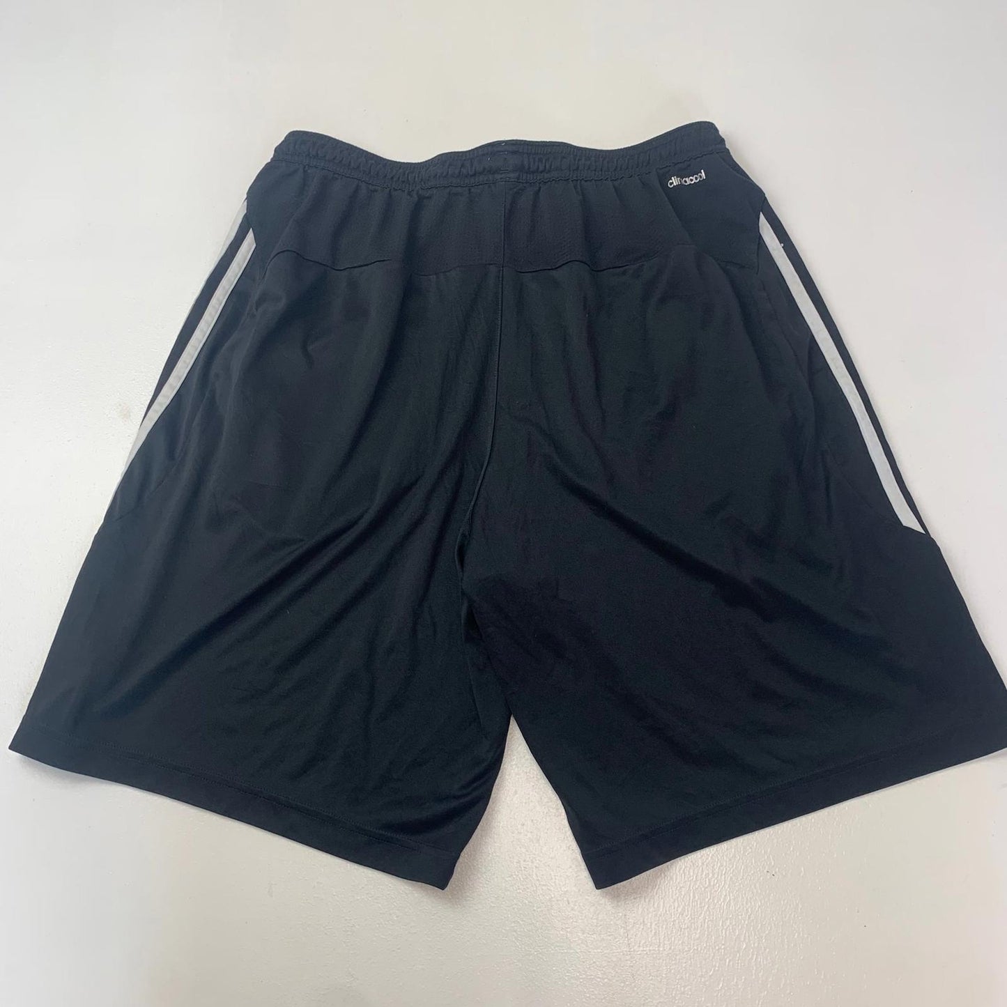 ADIDAS Climacool Basketball Shorts Black Striped Casual Athletic Mens Large