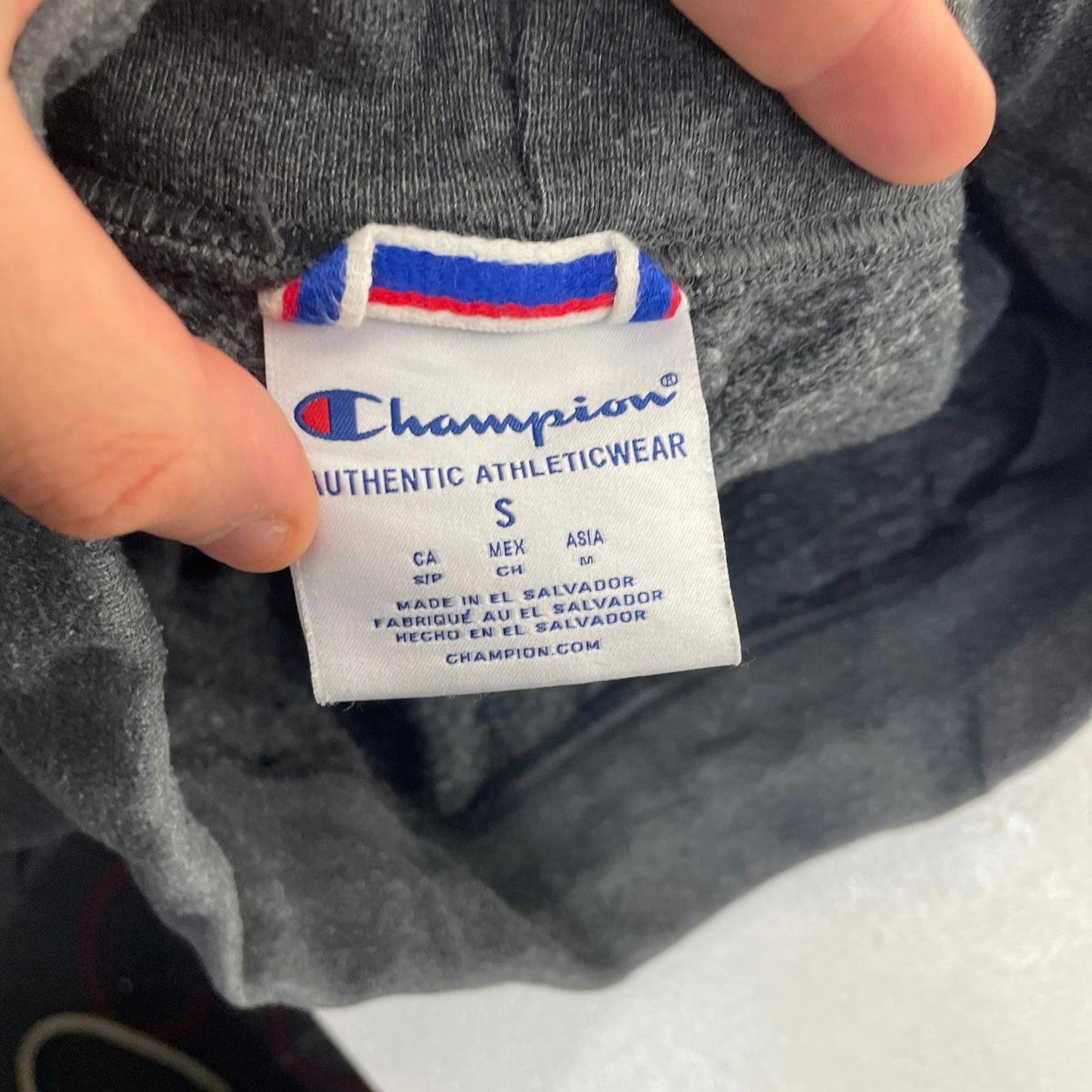 Champion Authentic Athleticwear Sweatpants Jogger Fleece Grey Womens S