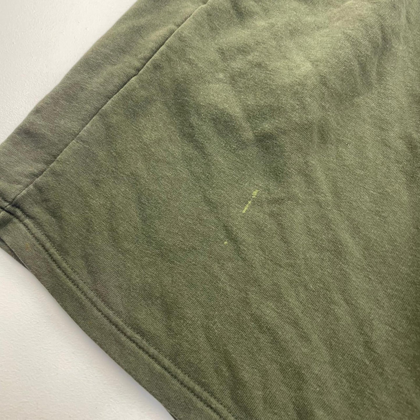 Puma Sweat Shorts Elastic Waist Green Casual Mens XXL