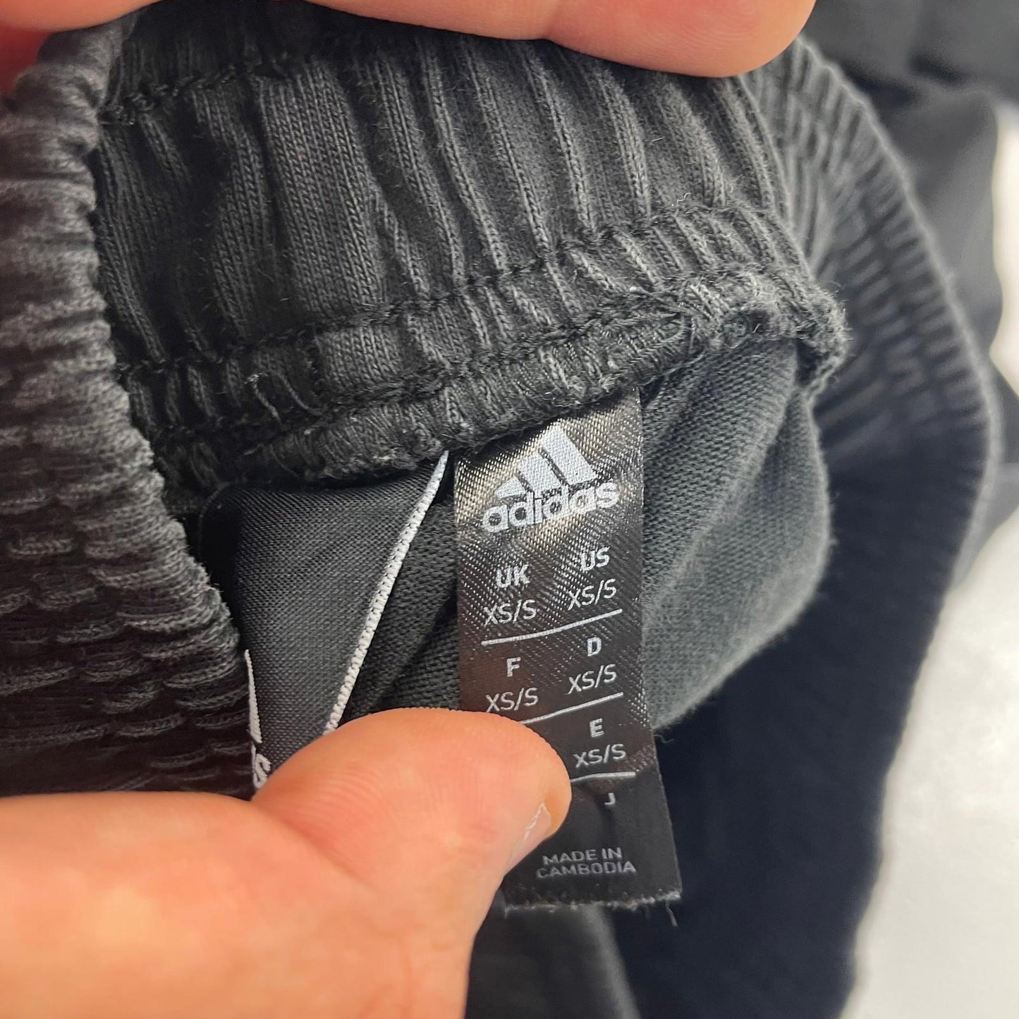 Adidas Activewear Trousers Joggers Black Mens XS