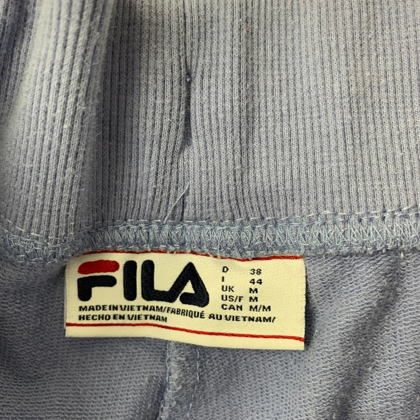 FILA Jogger Sweatpants Comfy Casual Purple Womens UK M