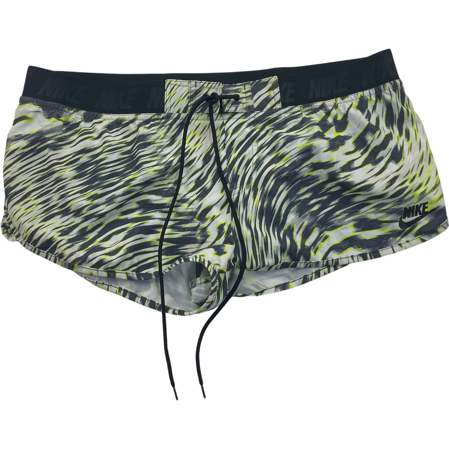 Nike Swim Shorts Graphic Patterned Elastic Waist Swimwear XL