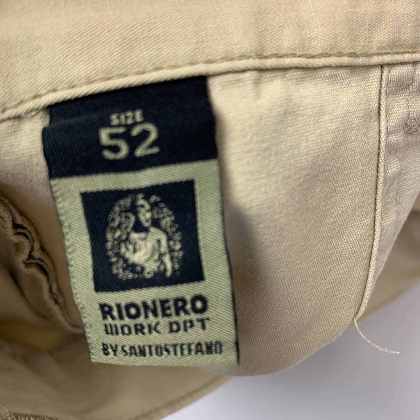 RIONERO Cargo Shorts Beige Mens Size W34 WORK DPT Casual