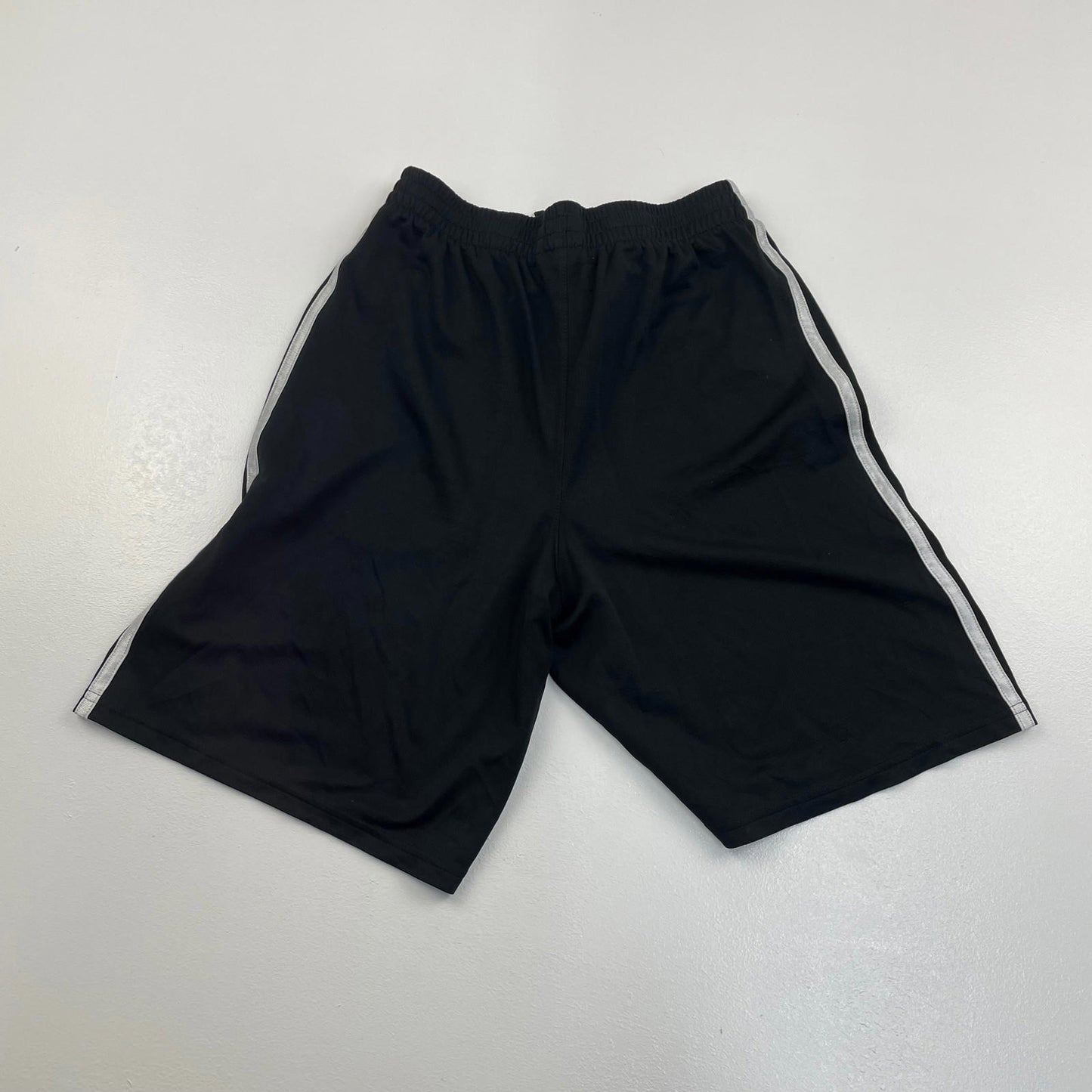Boys Youth ADIDAS Black Sports Athletic Shorts , Size Youth L
