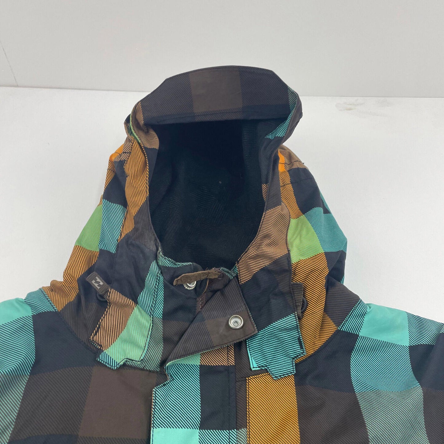 Men’s BILLABONG Multicoloured Tartan Sorient Ski Jacket , Size M