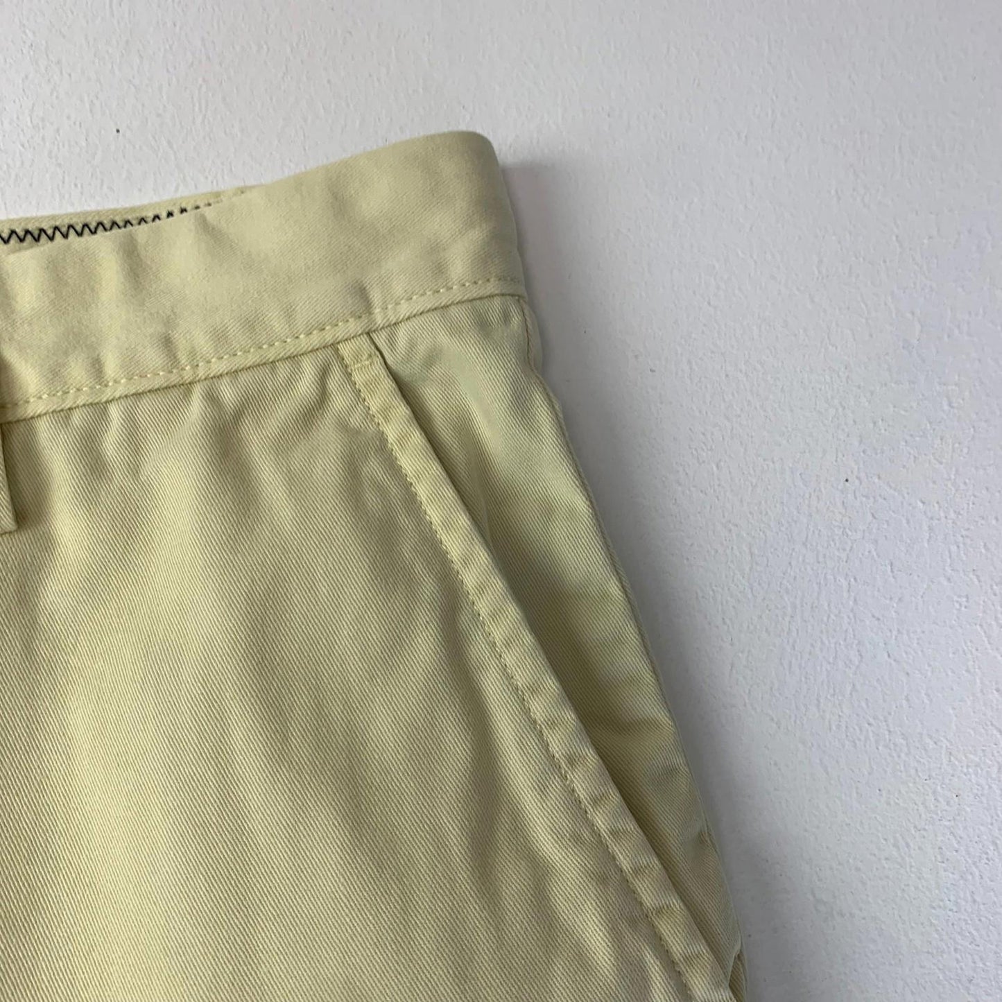 Nautica Classic Fit Chino Shorts Beige Cotton Men's Size 36