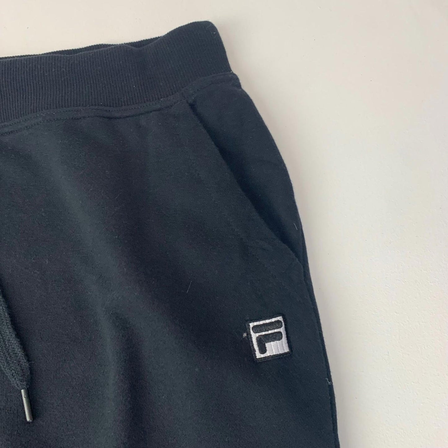 FILA Jogger Sweatpants Drawstring Black Women's L