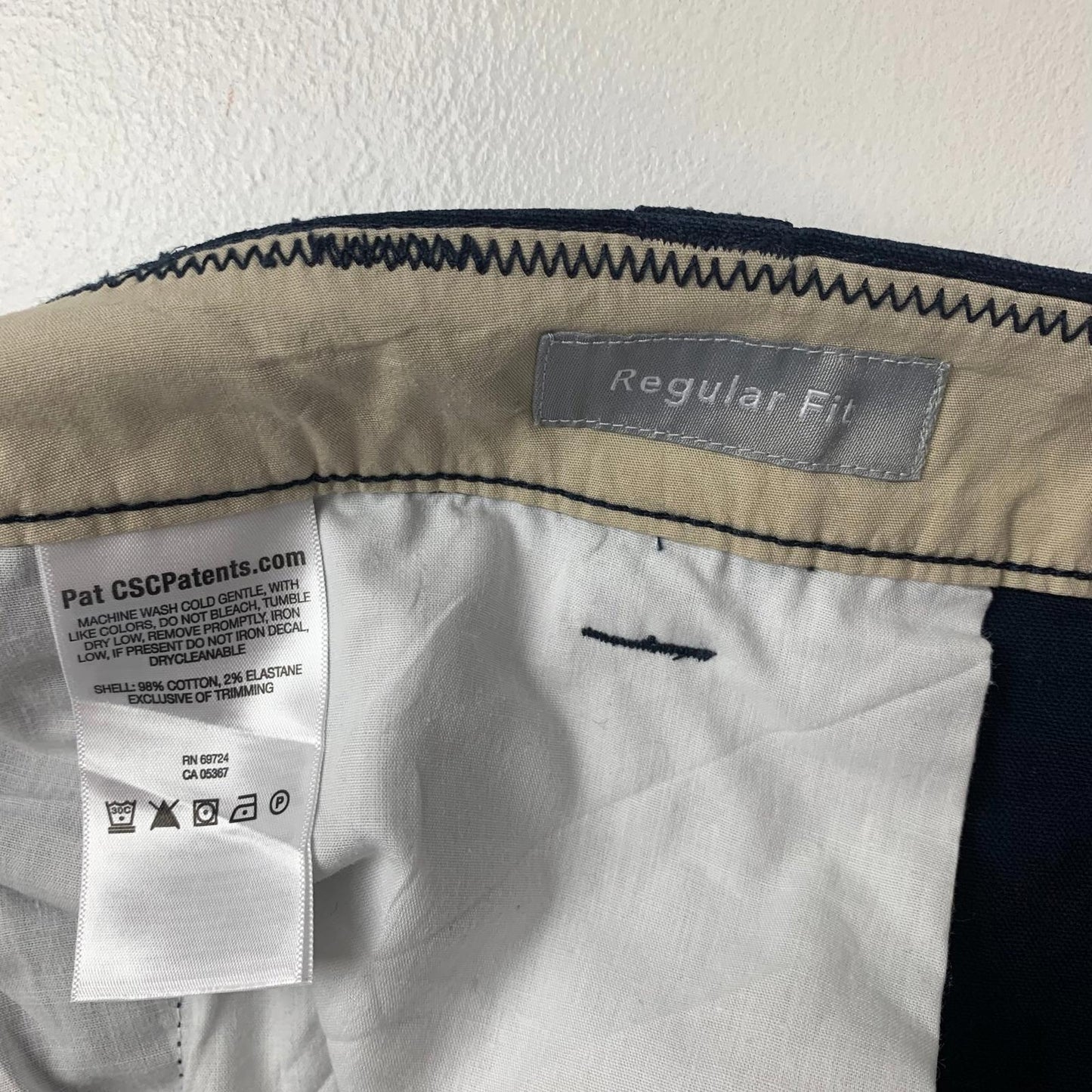 COLUMBIA Shorts Regular Fit Comfortable Navy Blue Mens 44W