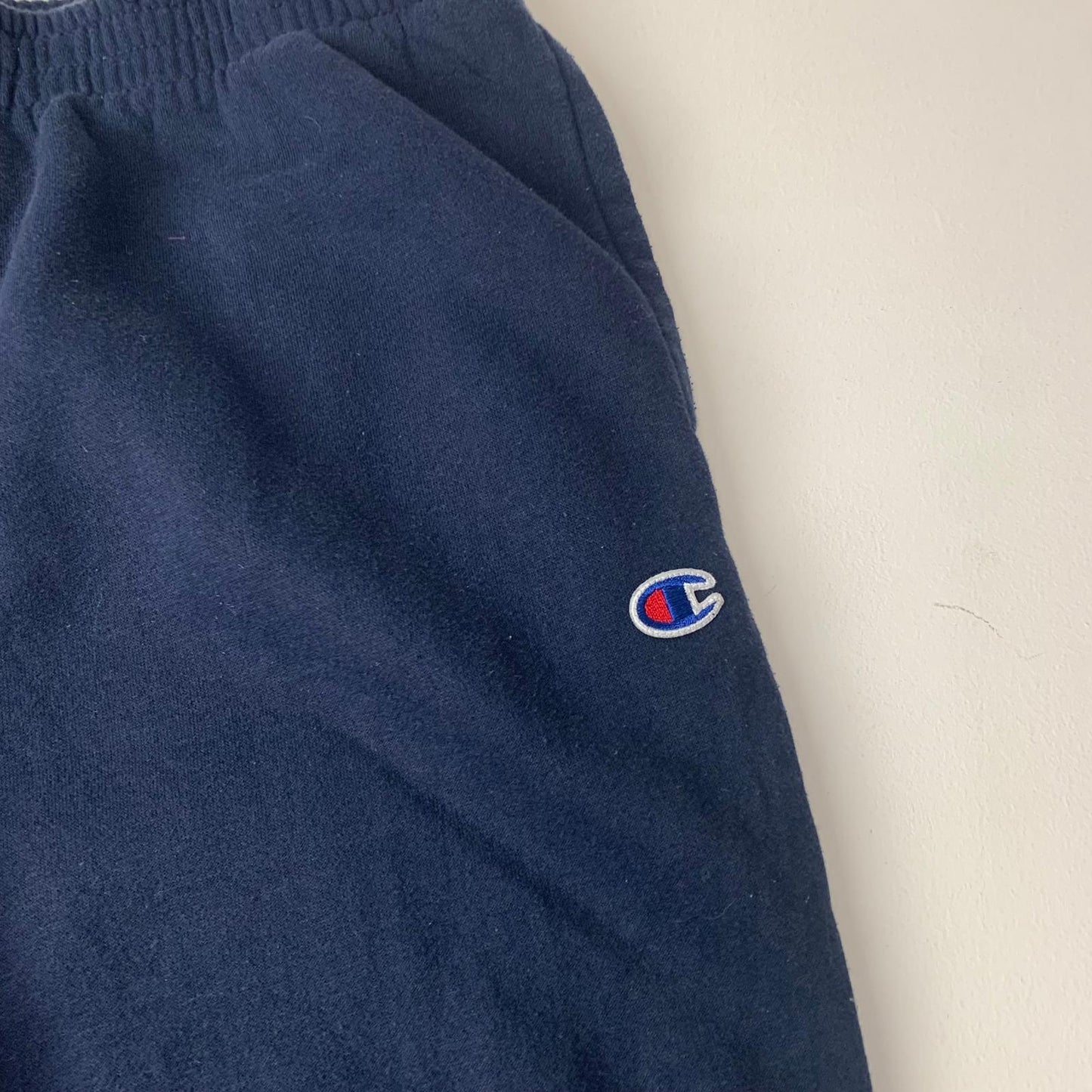 Champion Authentic Athletic Jogger Trousers Elastic Waist Navy Boys XL