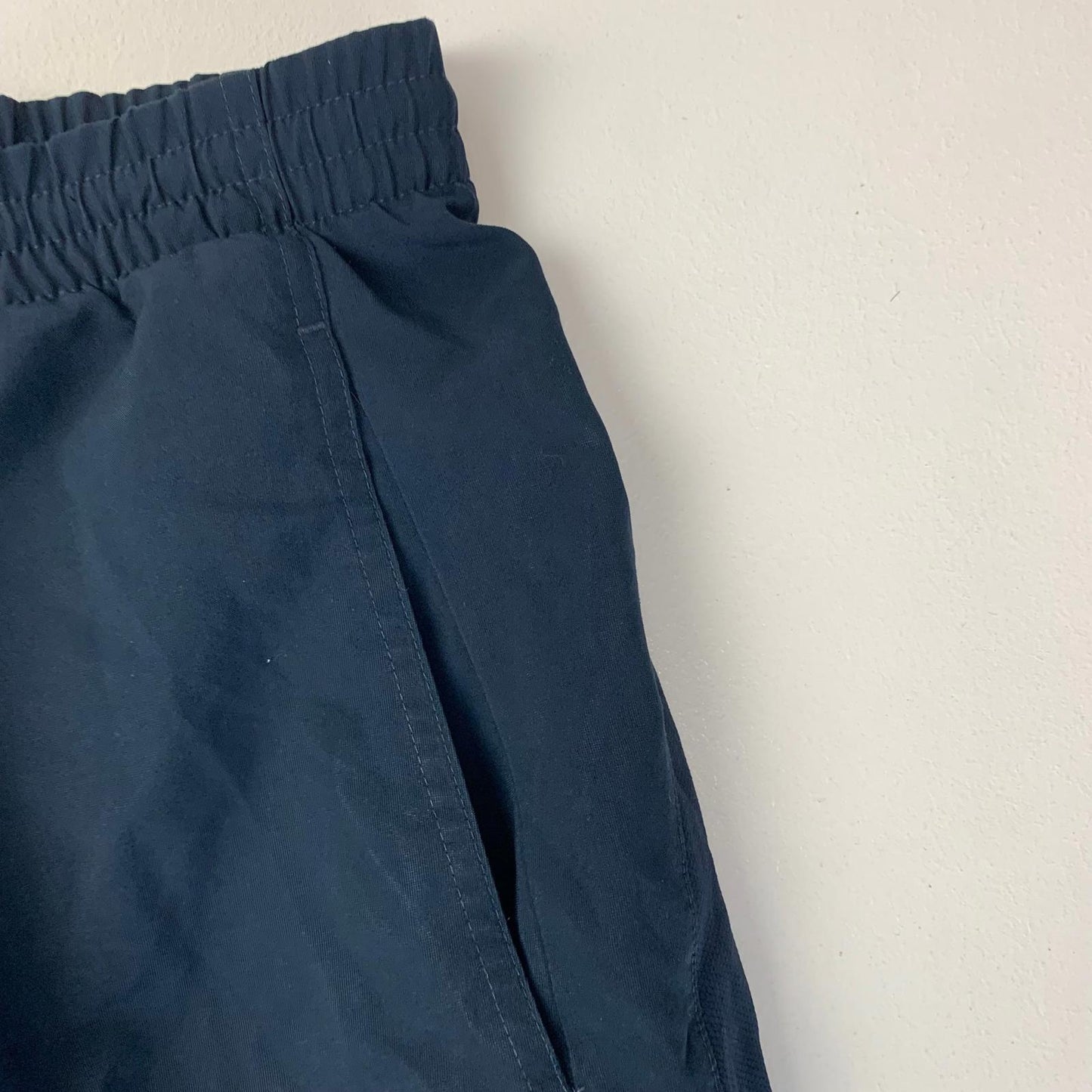 ADIDAS Shorts Athletic Style Elastic Waist Navy Blue Mens 2XL