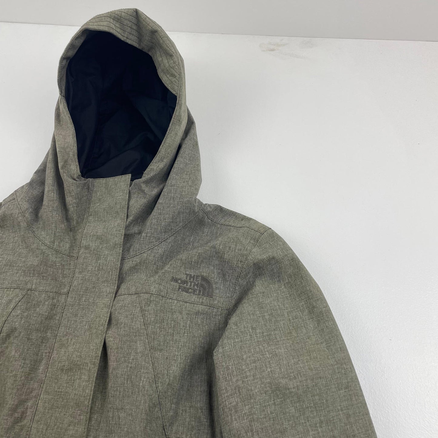 Women’s THE NORTH FACE Green - Grey Hyvent Jacket , Size XS