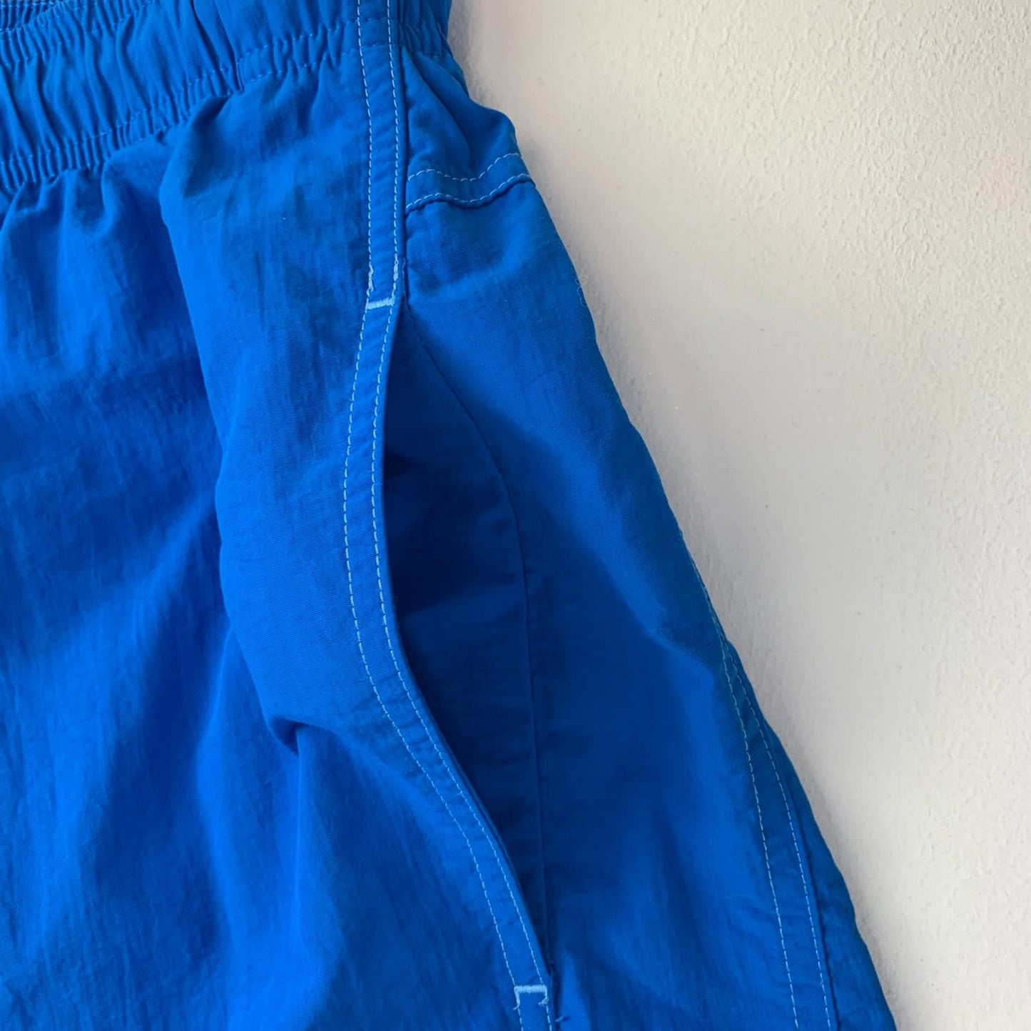 Adidas Swim Shorts Quick Dry Elastic Waist Blue Mens S UK Size