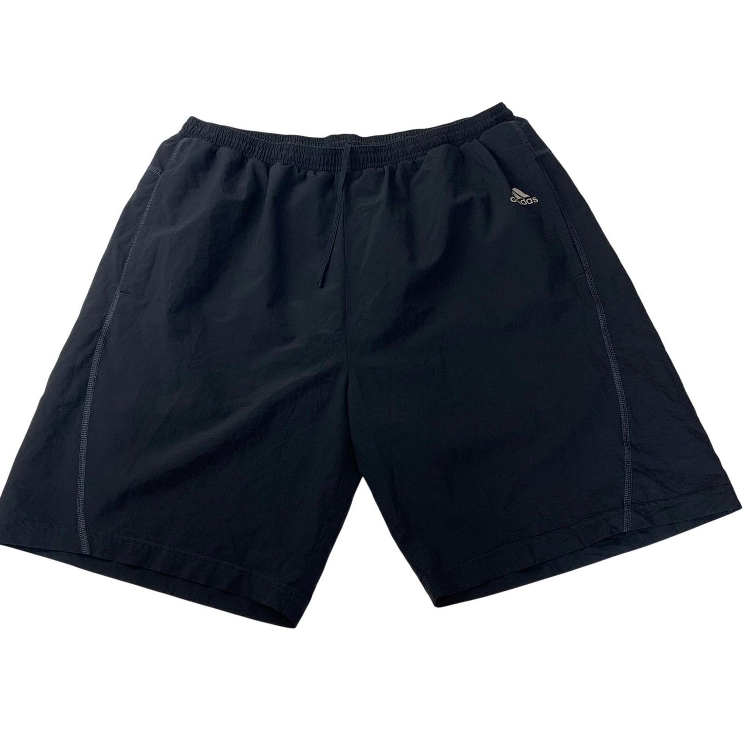 Adidas Activewear Shorts Elastic Waist Black Mens M
