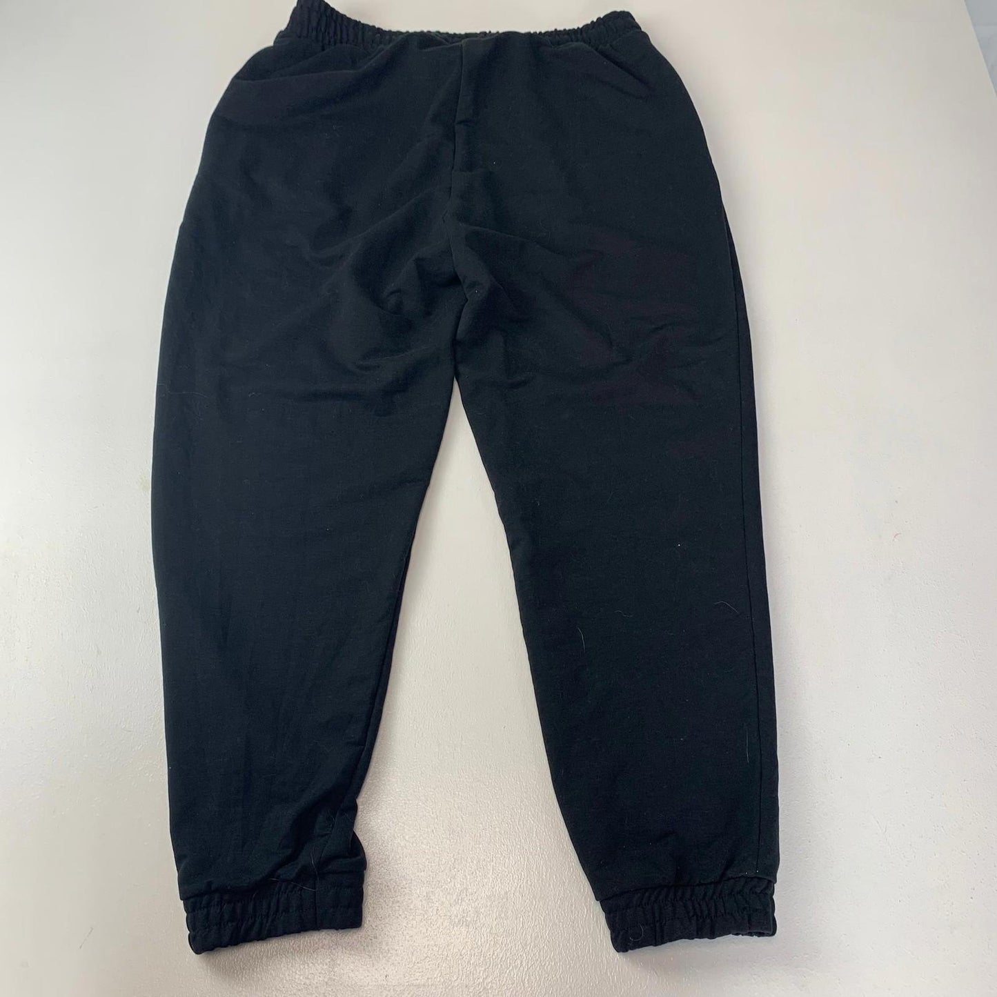 Puma Jogger Sweatpants Elastic Waist Black Women's L