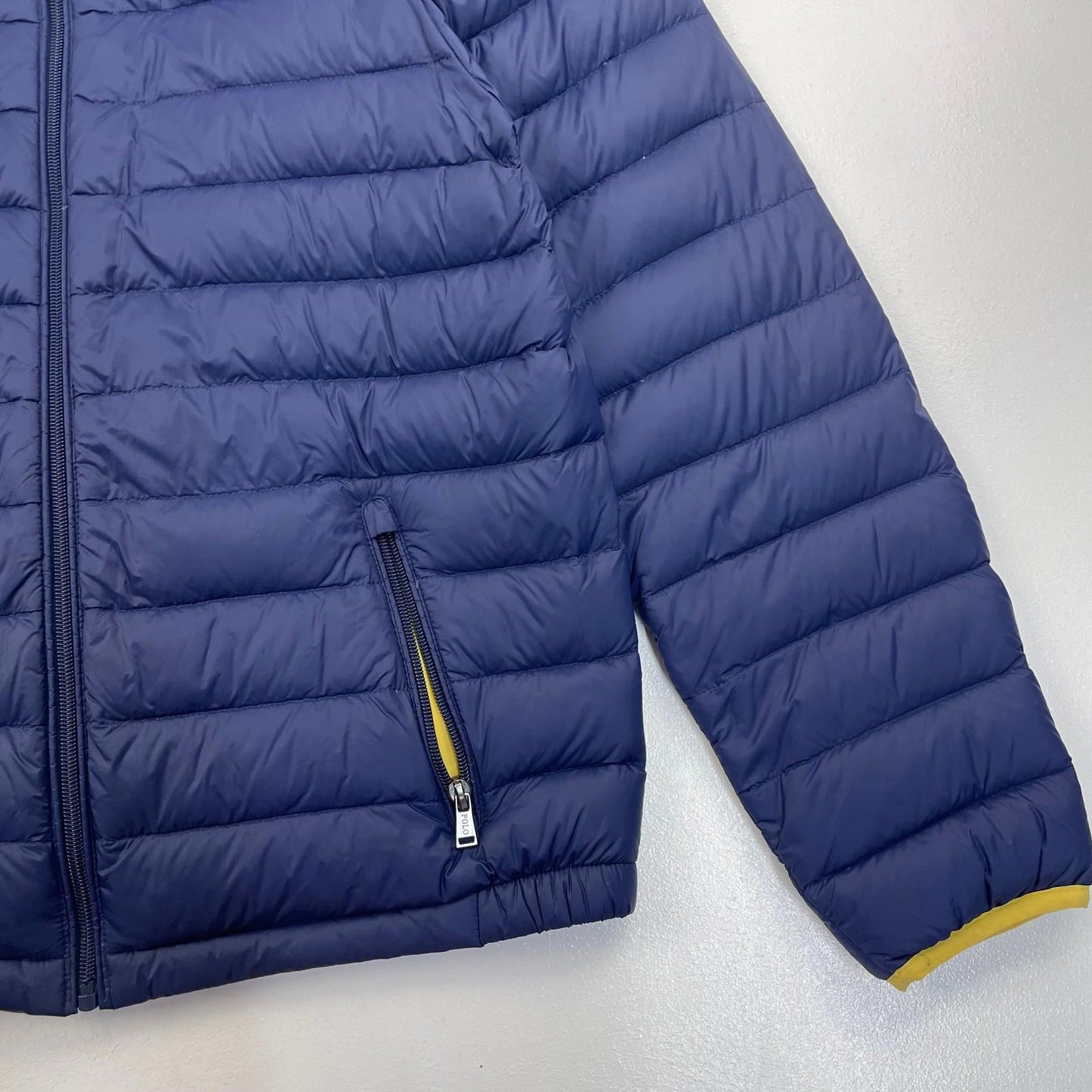 Polo Ralph Lauren Puffer Jacket Quilted Zip Blue Boys XL