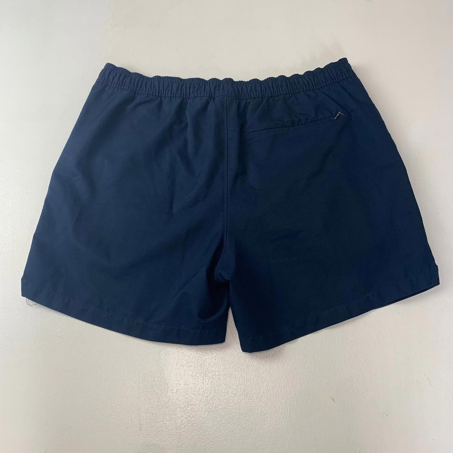Nike Activewear Shorts Elastic Waist Vintage 90s Navy Mens S