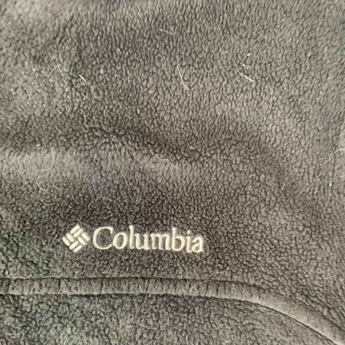 Columbia Interchange Fleece Jacket Black Full Zip Warm Womens M