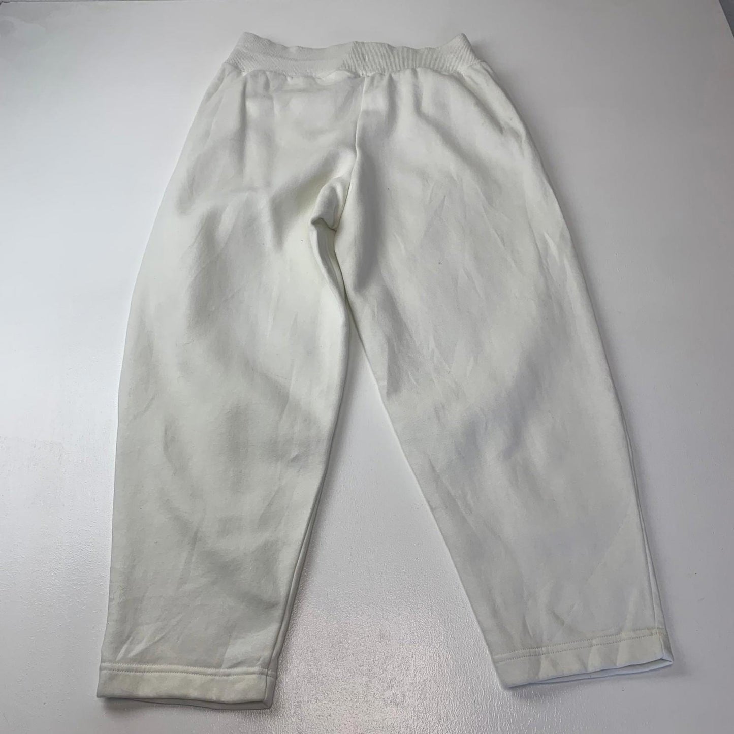 Nike Jogger Sweatpants Wide Leg Off White Womens M