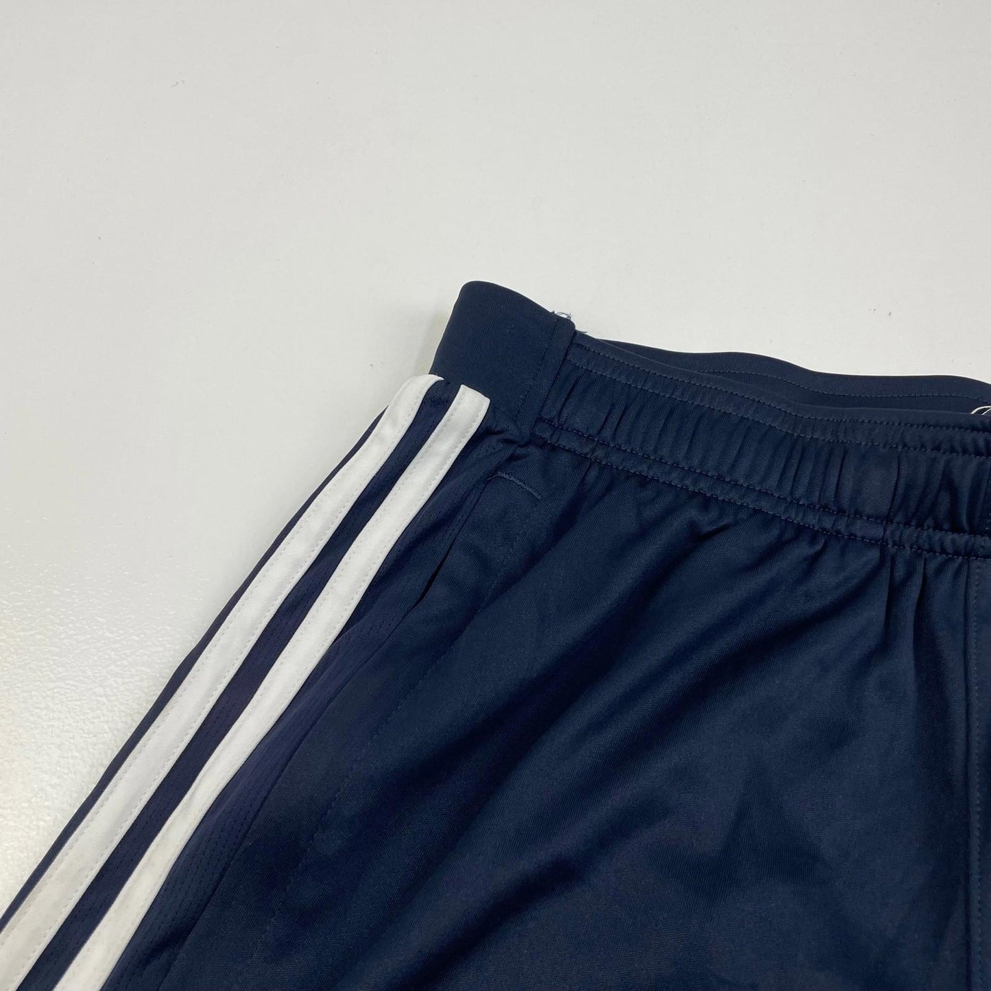 ADIDAS AEROREADY Activewear Shorts Sport Stripes Black Mens Small