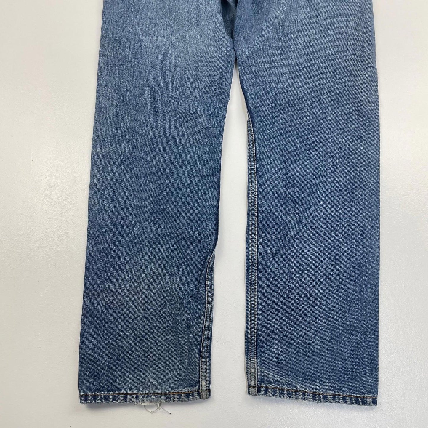 Levi's 505 Jeans Classic Straight Fit Blue Mens W32 L30