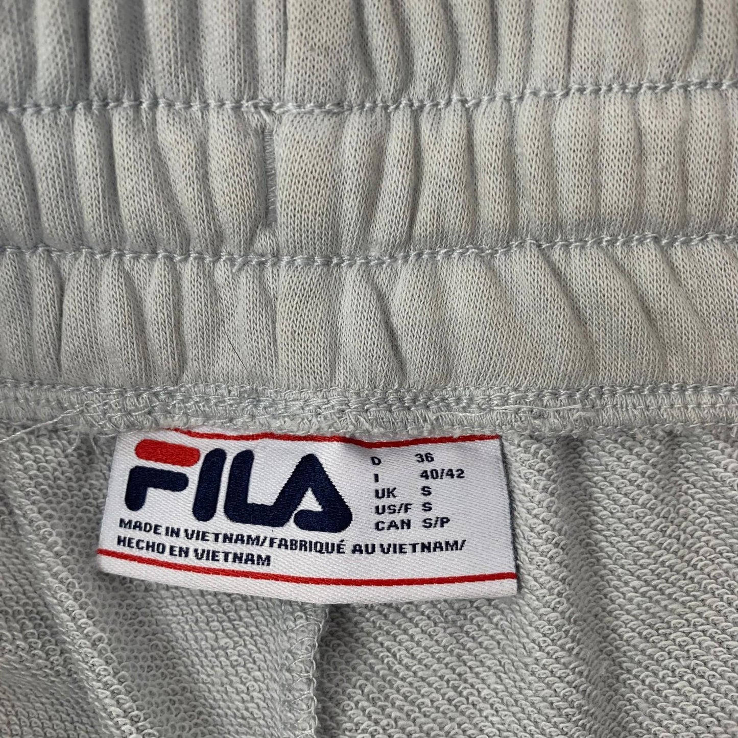 FILA Jogger Sweatpants Elastic Waist Grey Women S