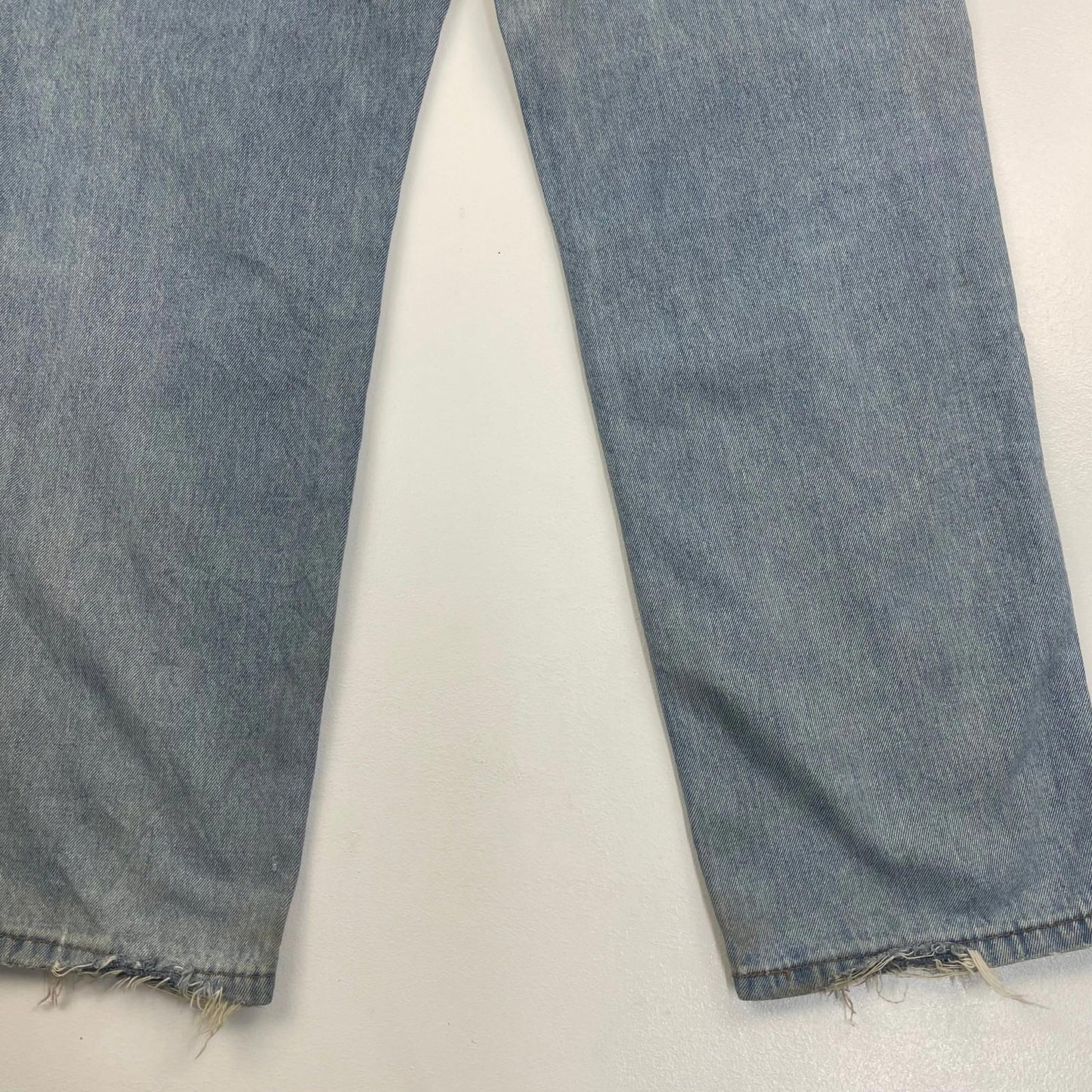LEVI'S 550 Relaxed Fit Straight Leg Denim Jeans Blue Mens W36 L32