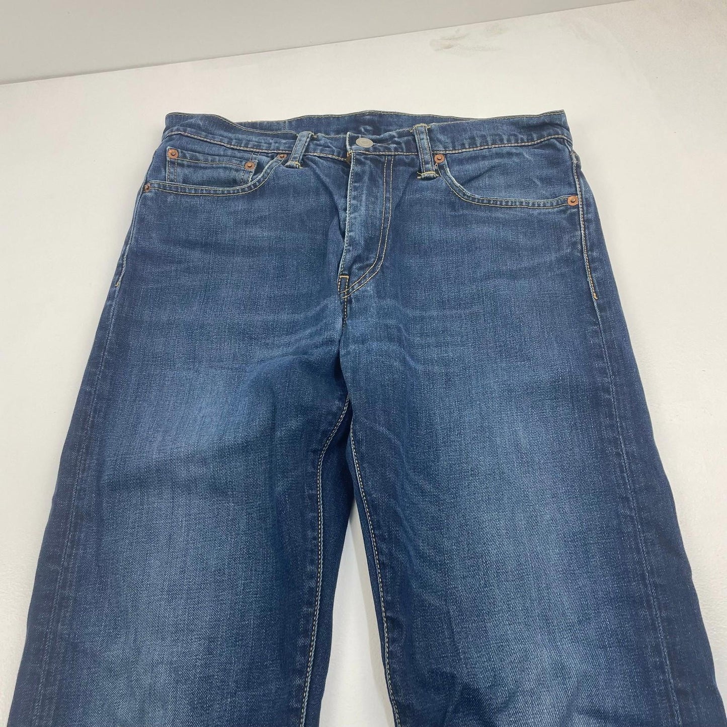 Levi's Denim Jeans Classic Straight Leg Blue Mens Label Size W31 L32