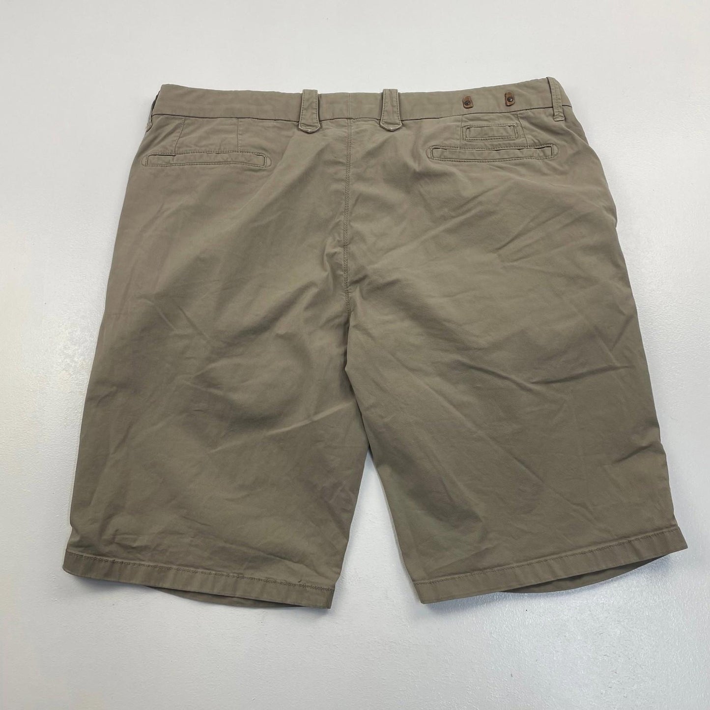 Men's Chino Shorts Casual Style Khaki Cotton Summer Relaxed Fit 38